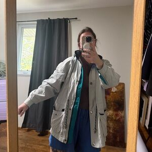 Basic Editions Teal and Navy Jacket